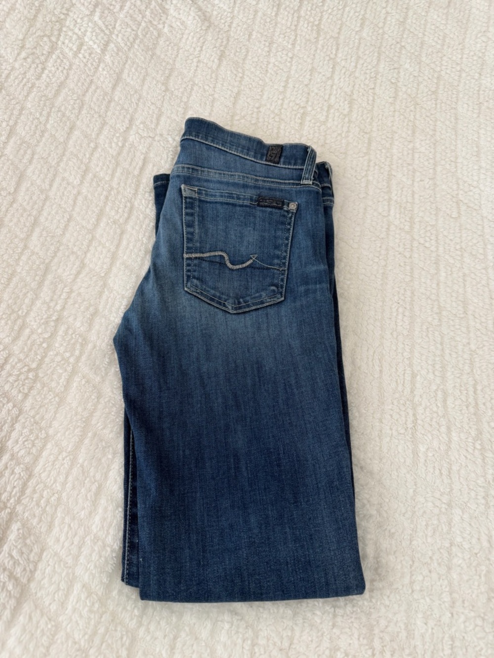 7 for All Mankind Jeans Bootcut Flare Size 27 Y2K